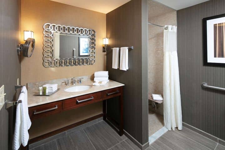 Bathroom shower