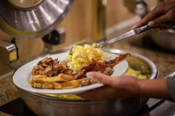Breakfast buffet